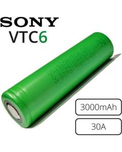 Sony VTC6 18650 Batterij 3000mAh 30-A