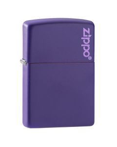 ZIPPO REGULAR - LILA MATTE W/ ZIPPO LOGO