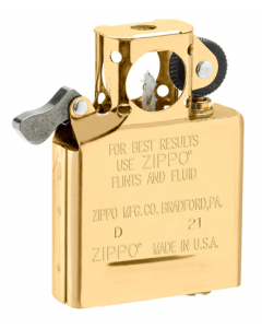 ZIPPO - PIPE INSERT GOLD FLASHED