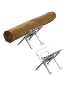 Bookwill - Sigaar Houder / Standaard - (Klap)Stoel - Chrome