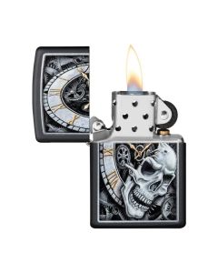 Zippo - Skull Clock Design