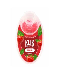 Klik bolletjes - Strawberry ice ( 100 stuks )