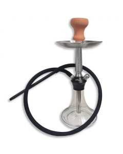 Waterpijp Cobo – Zilver (44cm)