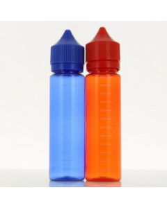 60 ml chubby fles met draaidop - rood