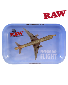 RAW Metal Rolling Tray Small Flying High (17,5 x 27,5cm)