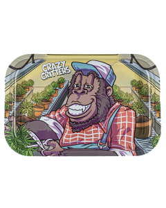 Crazy Critters – Rolling Tray Medium Monkey