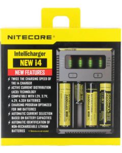 Nitecore Intellicharger New i4 batterij oplader