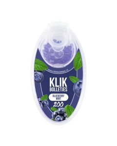 Klik bolletjes - Blueberry mint (200 stuks)