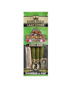 King palm cones king size - Dragon fruit 3-pack
