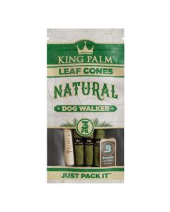 King palm cones - dog walker natural 3-pack