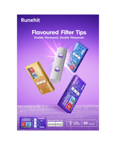 Runehit Click Filter Tips ( 10 stuks per doosje)-Cherry chocolate