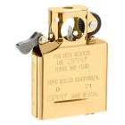 ZIPPO - PIPE INSERT GOLD FLASHED