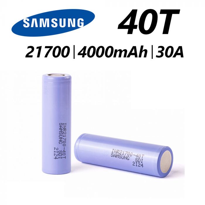 Samsung INR 40T 21700 Batterij 4000mAh